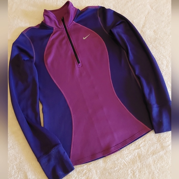 🌺 Like New NIKE Quarter Zip Athletic Shirt/Shacket - Picture 6 of 11